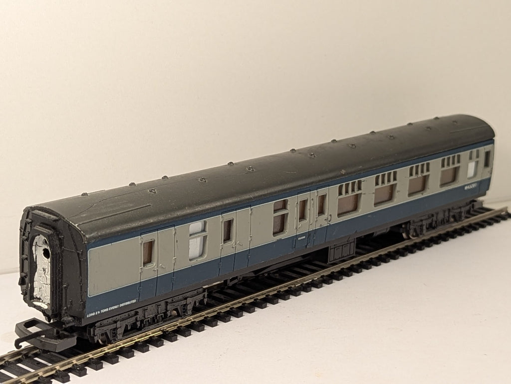 Lima OO Gauge Mk1 BSK Brake Coach BR Blue Grey W43281 Repaint