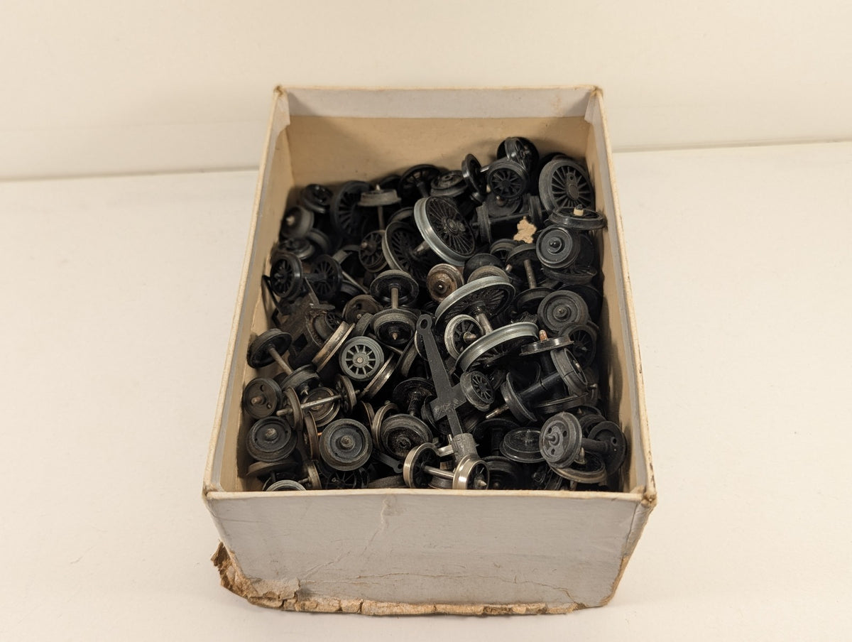 Mixed Model Railway Wheels and Axles Spare Parts