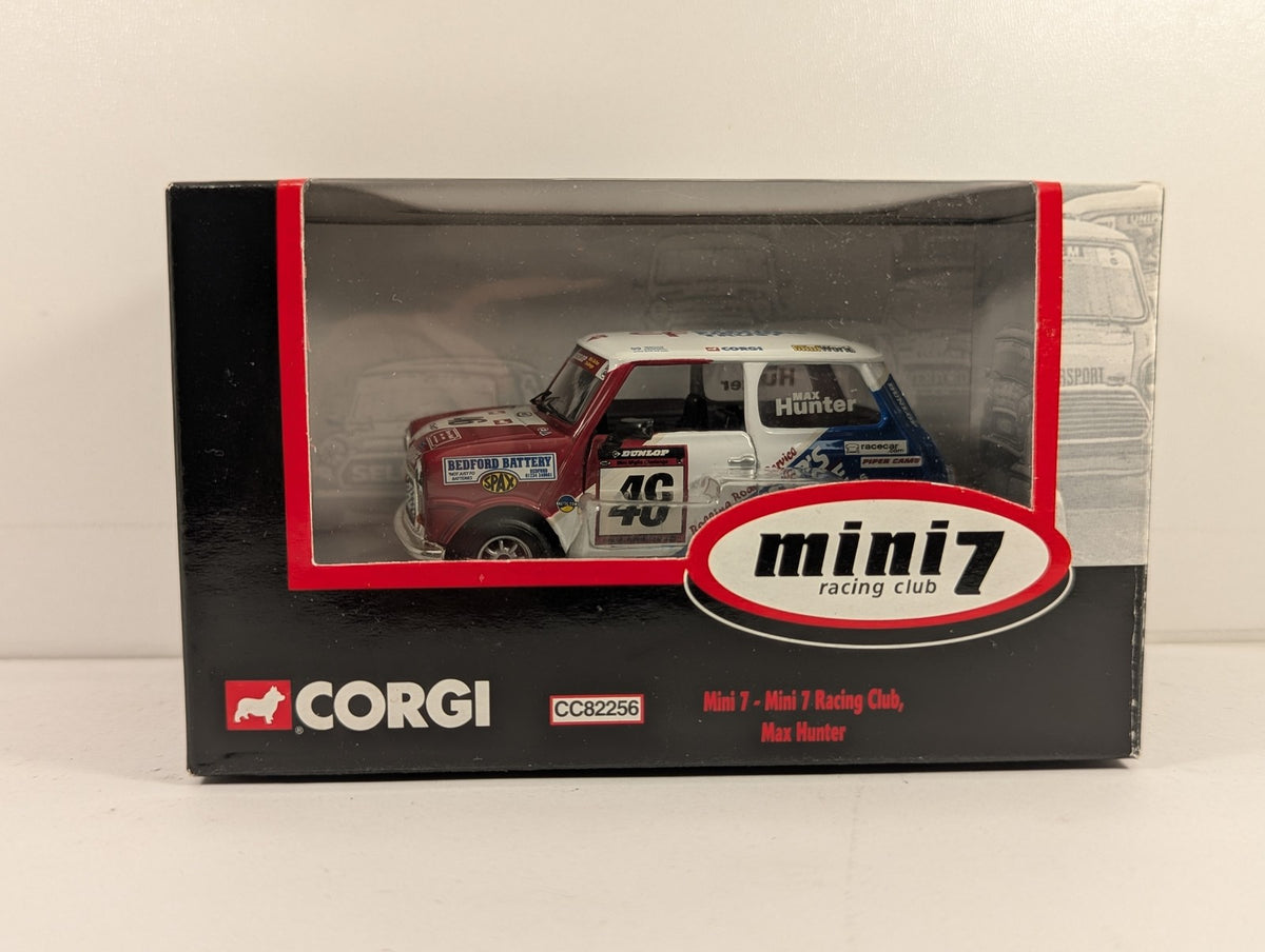 Corgi 1:36 Mini 7 - Mini 7 Racing Club, Max Hunter Die-cast Model Vehicle 46