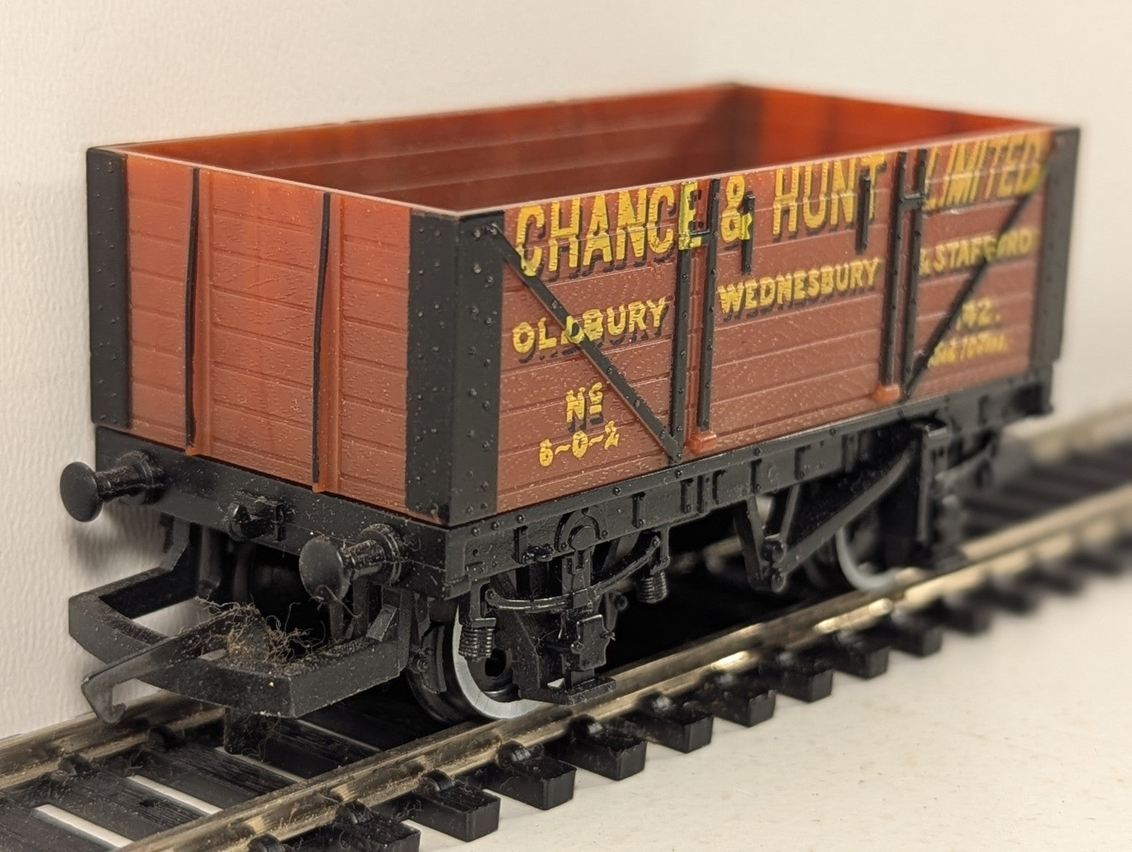 Hornby OO Gauge Chance & Hunt Open Wagon Goods Wagon 142 R.206