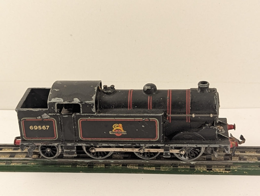 Hornby Dublo EDL17 OO Gauge BR Black Class N2 0-6-2T Locomotive 69567 - Spares