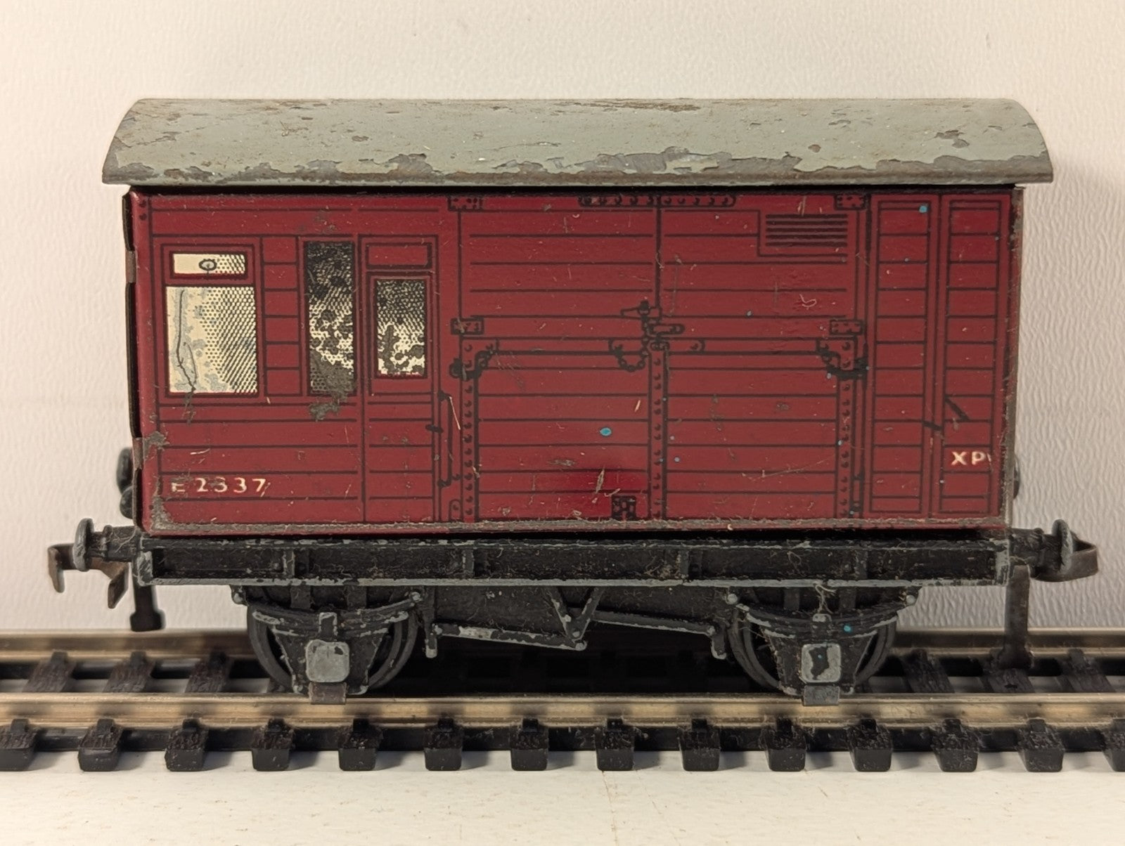 Hornby Dublo BR Crimson Horse Box OO Gauge
