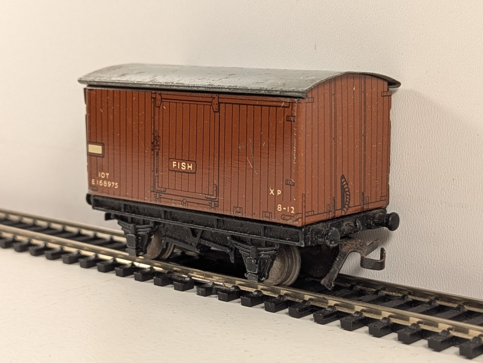 Hornby Dublo OO Gauge Brown D1 Fish Van - Boxed