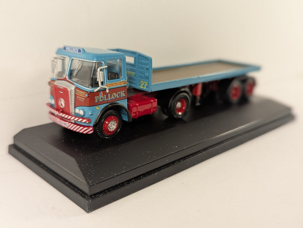 Oxford Diecast 1:76 Scale Atkinson Borderer Flatbed Trailer Diecast Vehicle