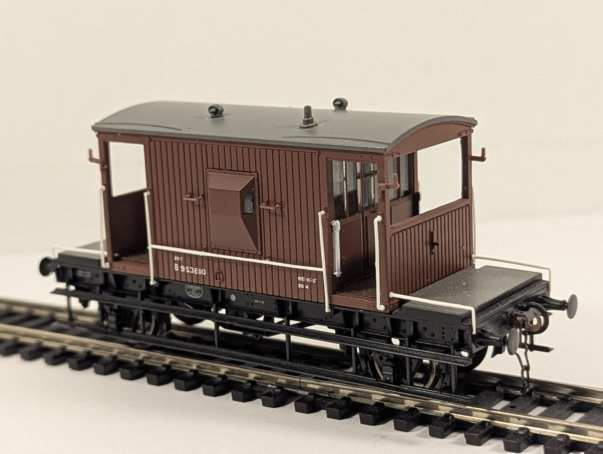 Bachmann OO Gauge BR 20 Ton Goods Brake Van B953810 BR Bauxite