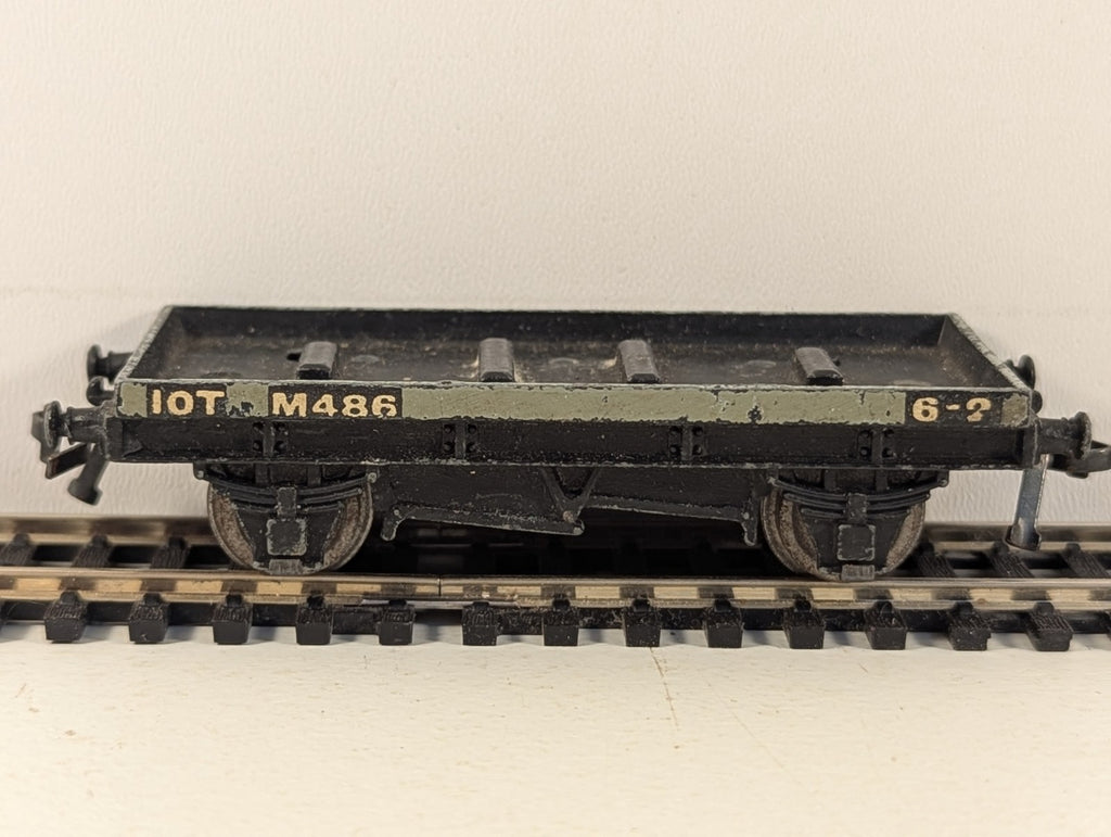 Hornby Dublo OO Gauge Low Sided Wagon Goods Wagon M486 BR Grey D1