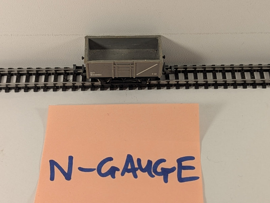 Trix N Gauge BR 16 Ton Mineral Wagon Goods Wagon B239021 BR Grey