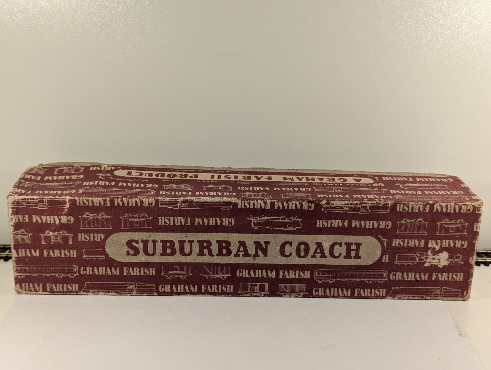 Graham Farish OO Gauge BR Red Suburban 3rd Class Coach Boxed
