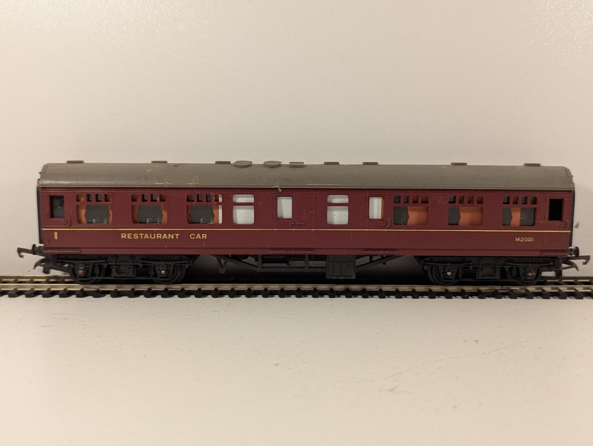 Tri-ang OO Gauge BR Maroon Mk1 Restaurant Coach