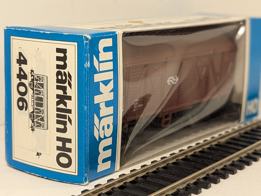 Märklin HO Scale Type Gs Covered Wagon Goods Wagon 120 2 226-9 NS Brown 4406