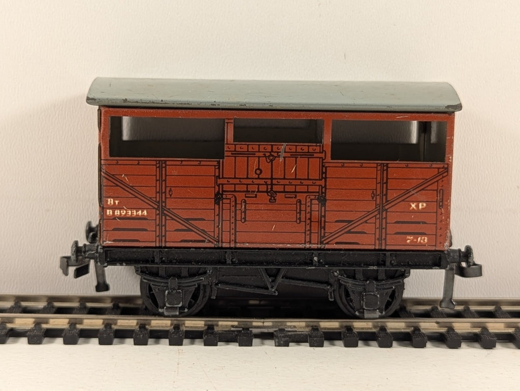Hornby Dublo 32020 OO Gauge BR Brown D1 Cattle Truck - Boxed