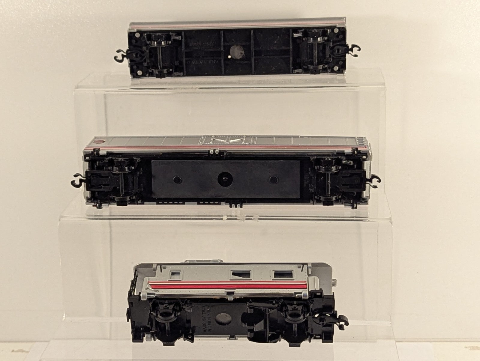 Tyco HO Gauge Transformers Autobot Train Cars (Tender, Boxcar & Caboose)
