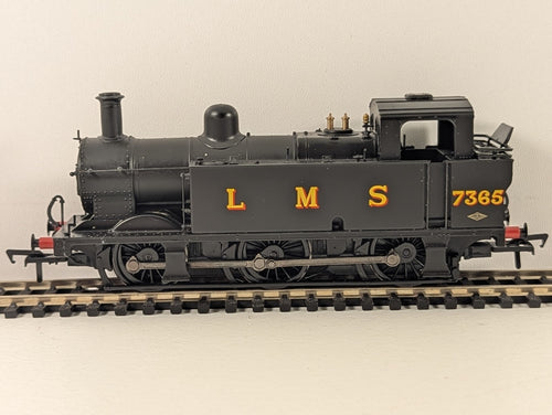 Bachmann 32-227DS Class 3F “Jinty” 0-6-0T 7365 LMS Black – DCC Sound Removed