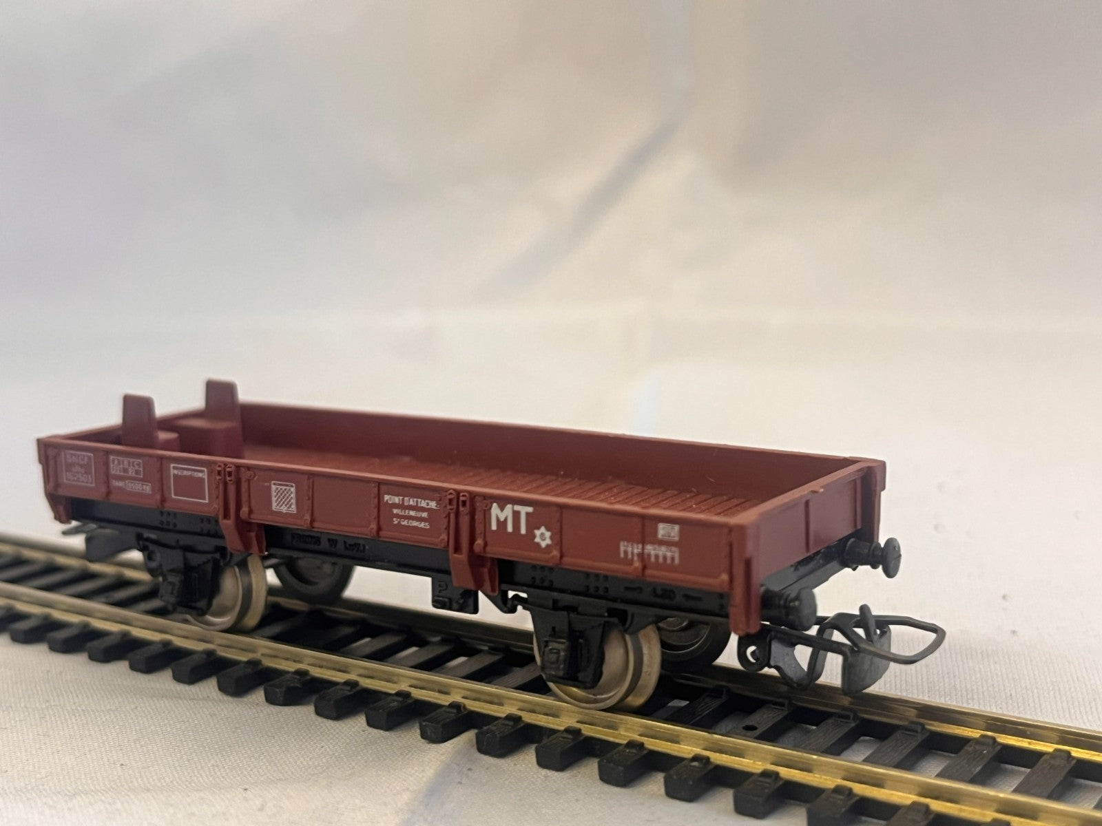 Jouef HO Gauge SNCF Red Freight Wagon