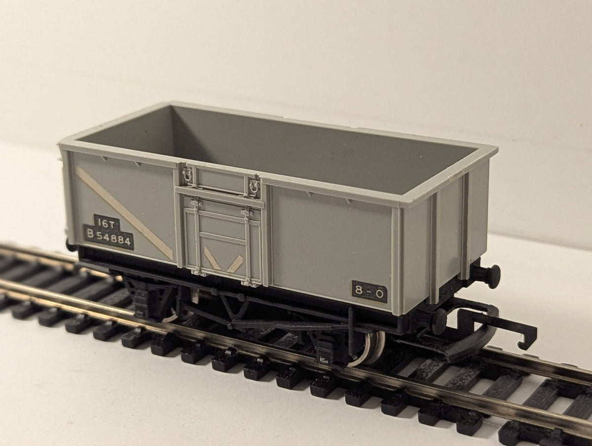 Wrenn OO Gauge 16 Ton Mineral Wagon B54884 BR Grey W4655