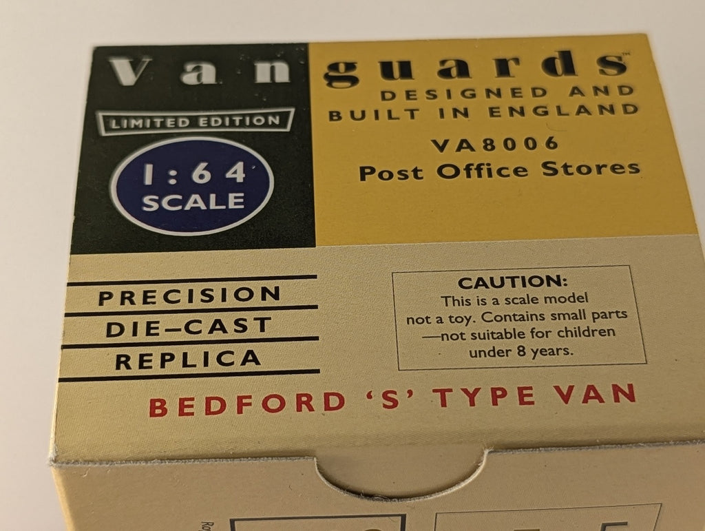 Vanguards 1:64 Bedford 'S' Type Van - Post Office Stores Die-cast Vehicle