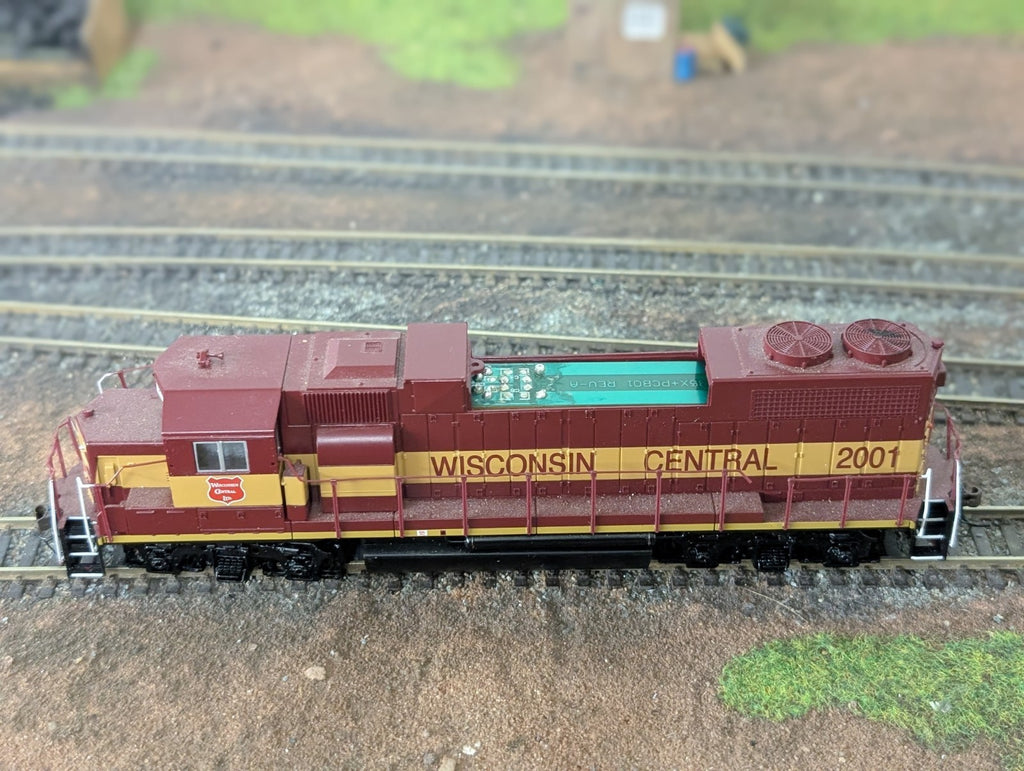 Bachmann 61712 HO GP38-2 Wisconsin Central 2001 With Lights