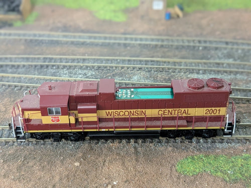 Bachmann 61712 HO GP38-2 Wisconsin Central 2001 With Lights