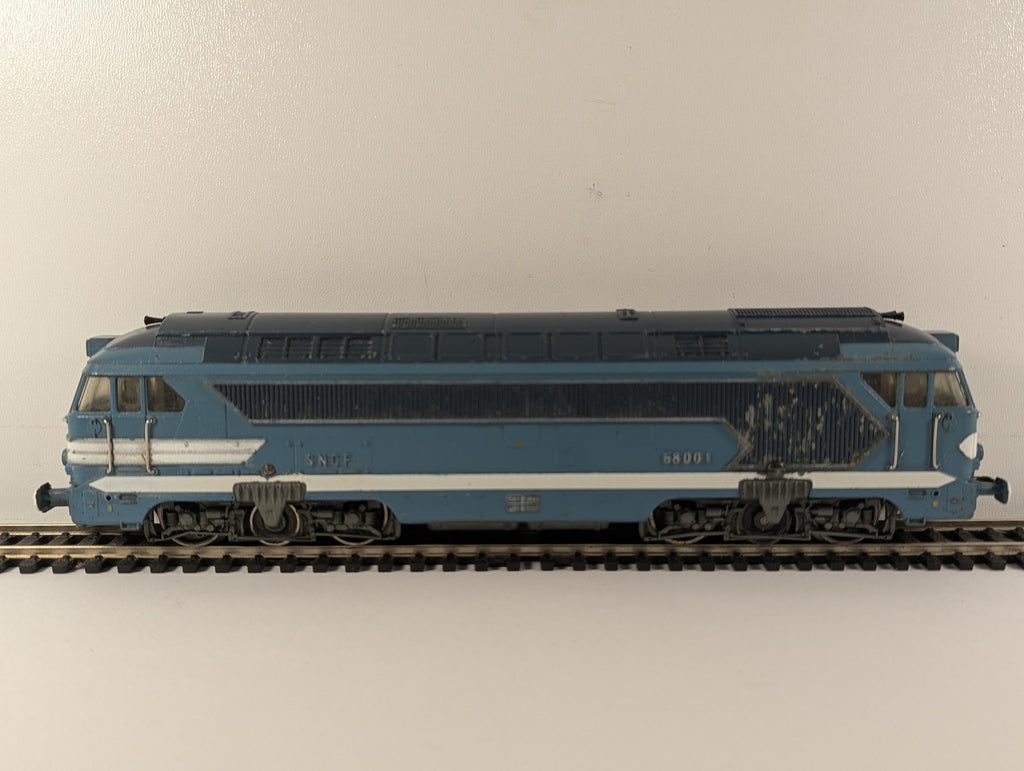 Fleischmann HO Gauge SNCF Class 68000 Diesel Locomotive 68001 SNCF Blue 1386