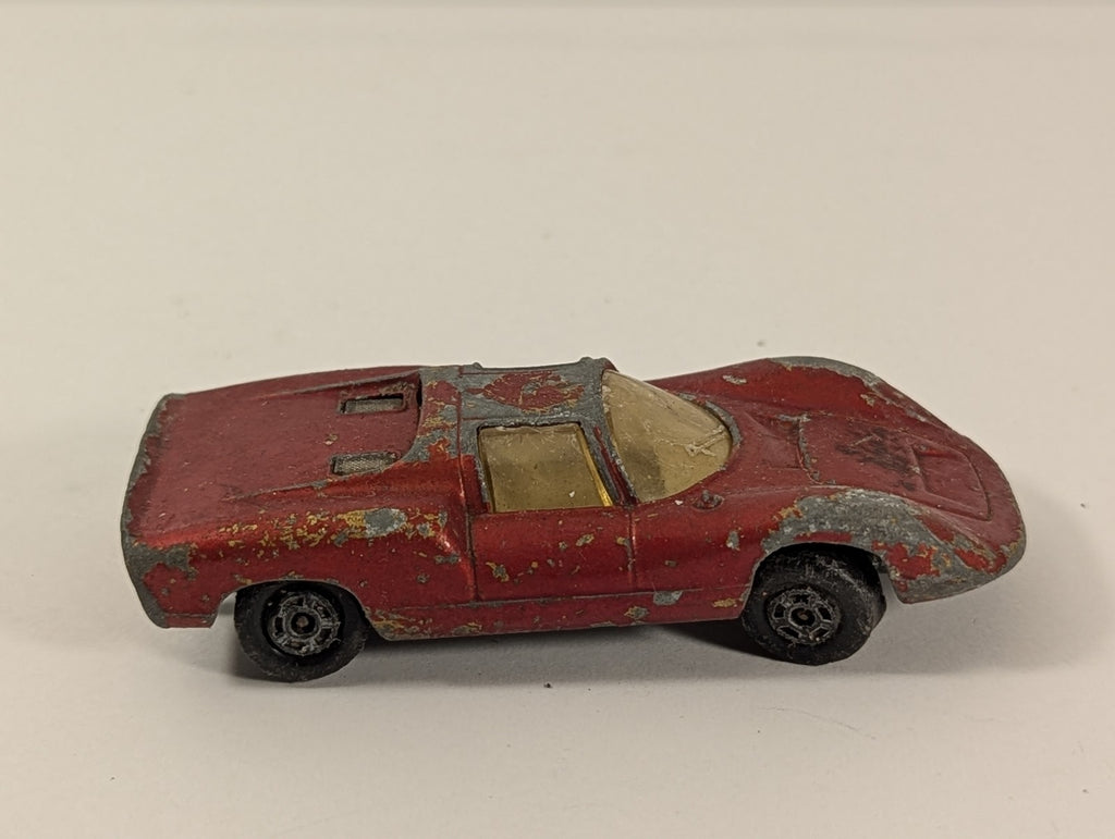 Matchbox Sports Car Die-cast Model Car Red