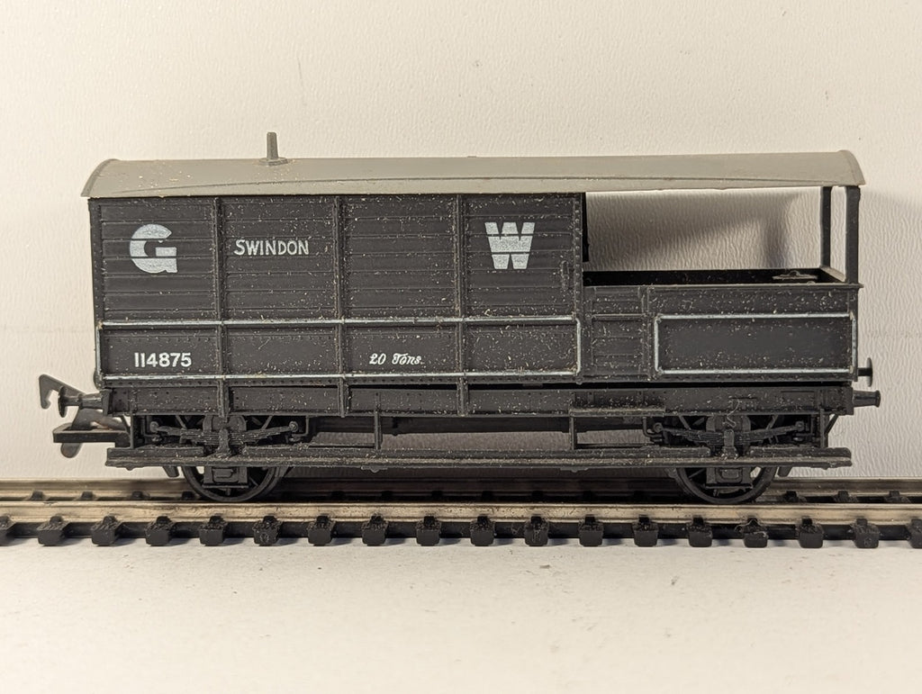 Hornby OO Gauge GWR Toad Brake Van 114875 GWR Grey R140