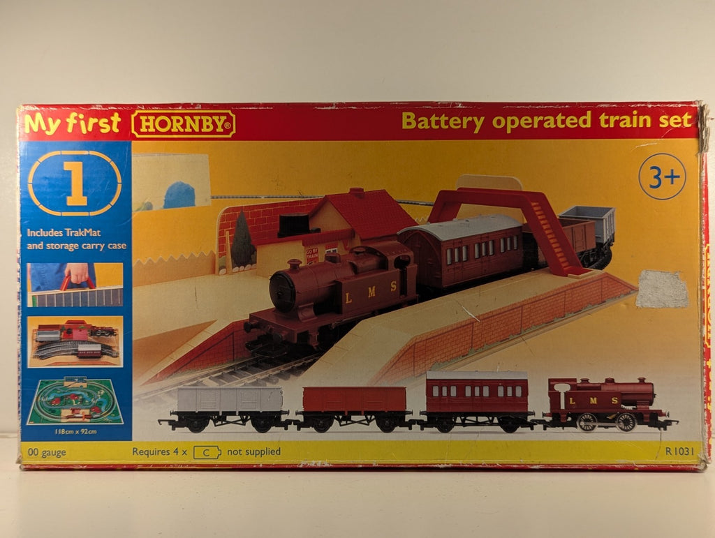 Hornby OO Gauge My First Hornby Battery Operated Train Set LMS R1031