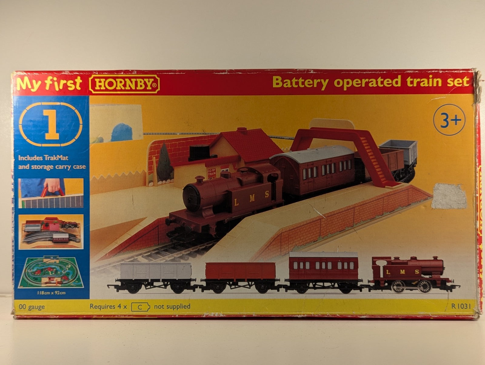 Hornby OO Gauge My First Hornby Battery Operated Train Set LMS R1031