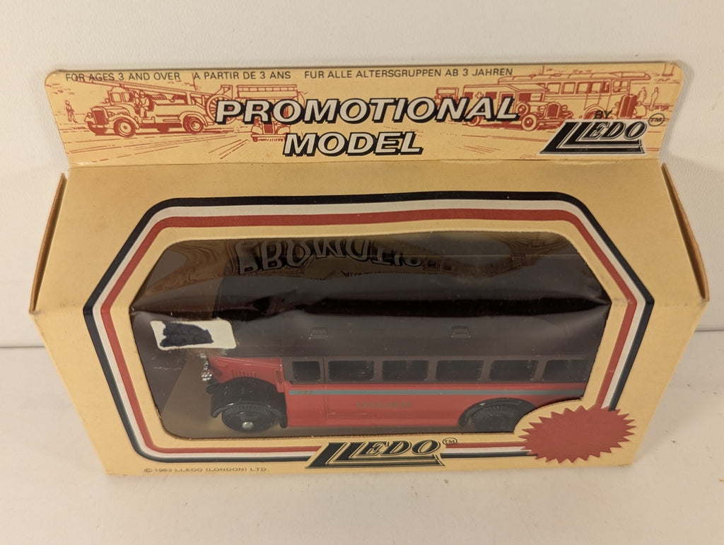Lledo Oxford Single Decker Bus Die-cast Model 727 City of Oxford (Red and Brown)