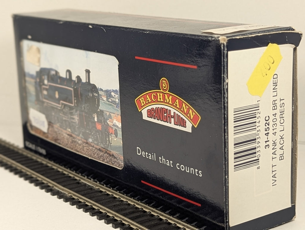 Bachmann OO Gauge Ivatt Class 2MT 2-6-2T Locomotive 41304
