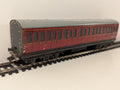 Hornby Dublo OO Gauge Tinplate Suburban Coach 1st Class Compartments