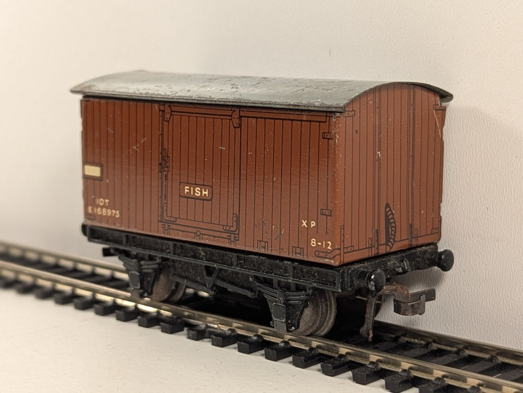 Hornby Dublo OO Gauge Brown D1 Fish Van - Boxed