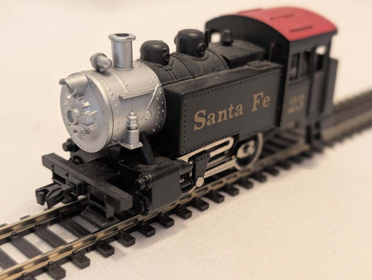 Model Power HO Scale Santa Fe 0-4-0 Tank Switcher – Working Lights