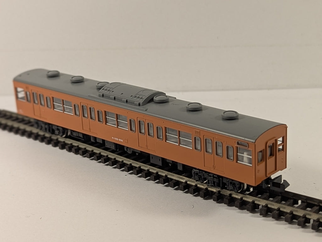 Kato N Gauge JNR 103 Series Moha 102 Passenger Coach Moha 102-856 JNR Orange