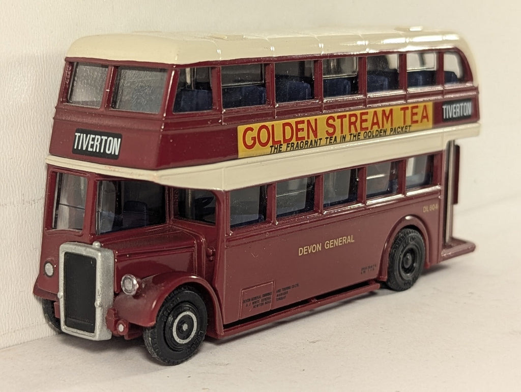 Exclusive First Editions 1:76 Leyland PD2 Lowbridge Die-cast Model Bus DL 604