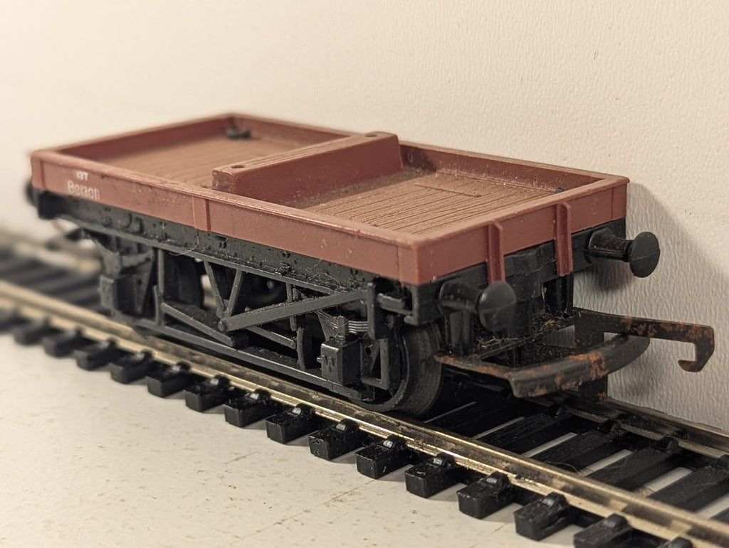 Tri-ang OO Gauge Conflat Wagon Goods Wagon B913011 BR Bauxite R14