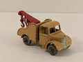 Lesney Matchbox No. 13a Bedford Wreck Truck Tan Red Crane