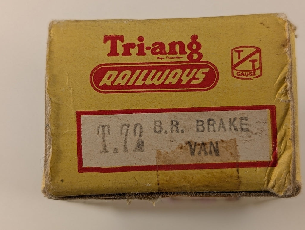 Tri-ang TT B.R. Brake Van B9514 BR Brown T.72