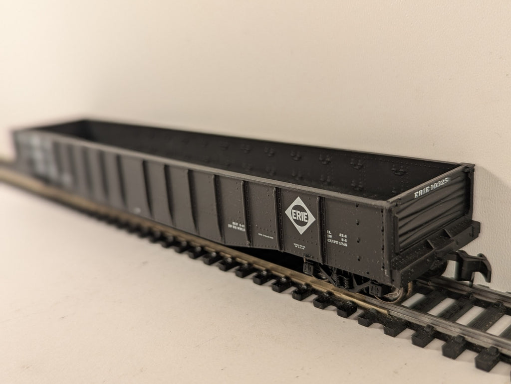 HO Gauge 52ft 6in Gondola Wagon Goods Wagon 10325 Erie Black