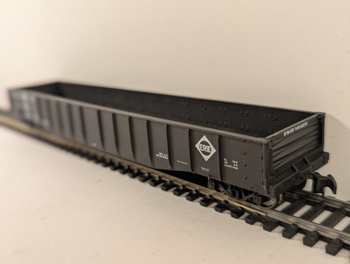 HO Gauge 52ft 6in Gondola Wagon Goods Wagon 10325 Erie Black