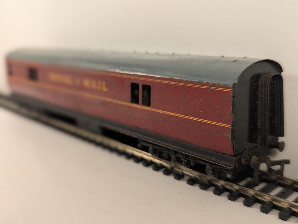 Hornby Dublo OO Gauge TPO Royal Mail Van Passenger Coach W807 BR Maroon 32098