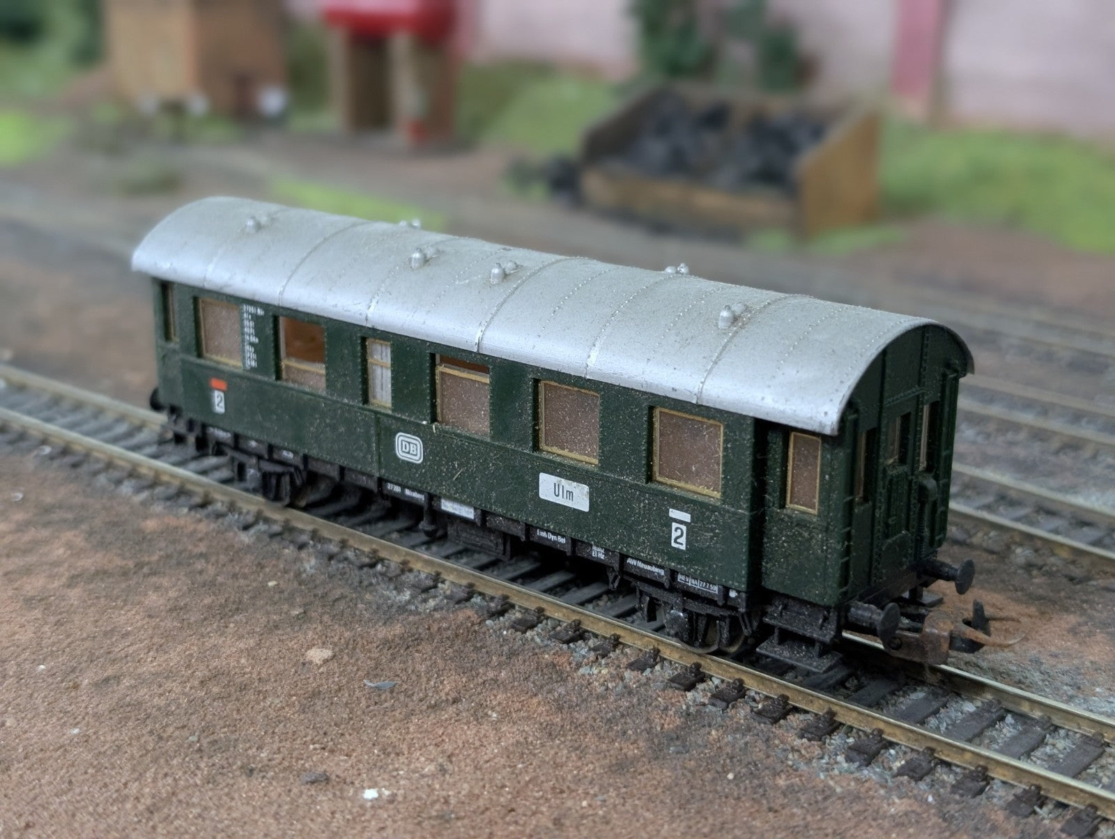 Lima 2nd Class Passenger Coach 27261 of the DB