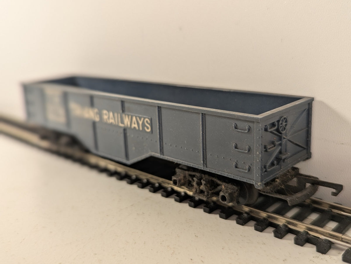 Tri-ang OO Gauge Gondola Wagon Goods Wagon 3576 Tri-ang Railways Blue R.116