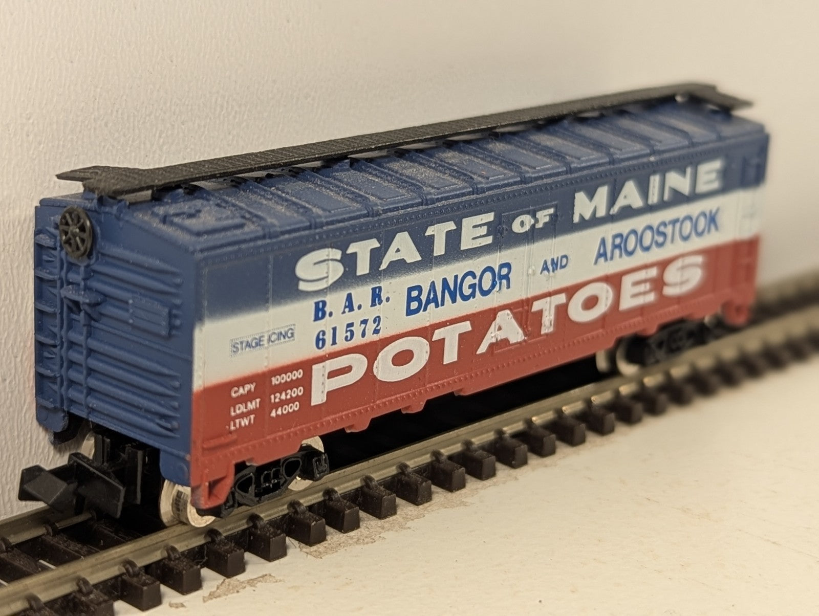 Model Power N Gauge Bangor & Aroostook Box Car
