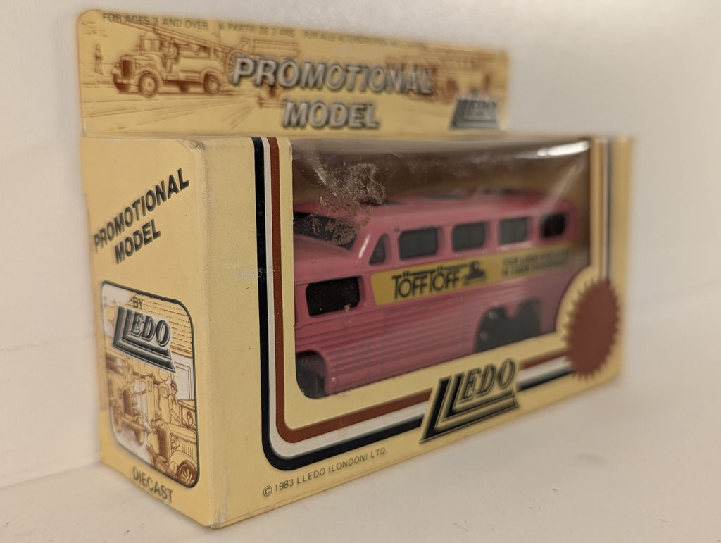 Lledo Promotional Model Coach Die-cast Model Coach Pink - Töff Essen