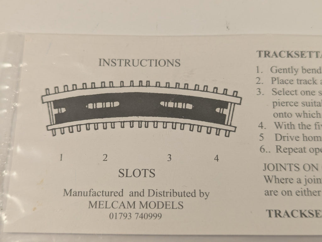 Tracksetta 30" Radius 12mm Gauge Track Laying Template