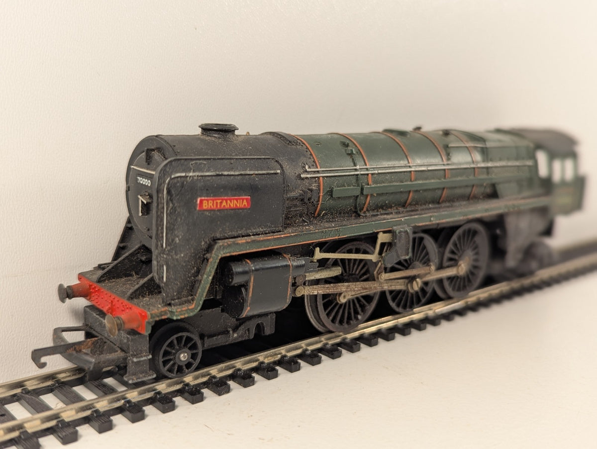 Tri-ang Railways R259 Britannia Class 7MT “Britannia” BR Green - Spares/Repairs
