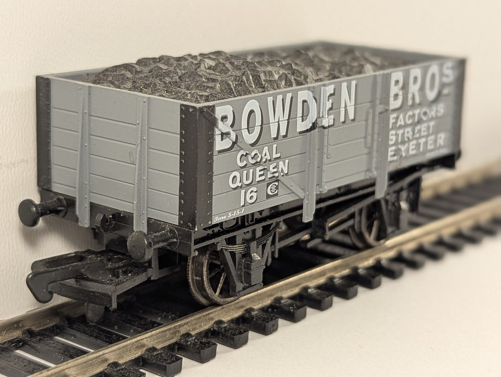 Dapol OO Gauge Bowden Bros Exeter 5 Plank Open Wagon Goods Wagon 16
