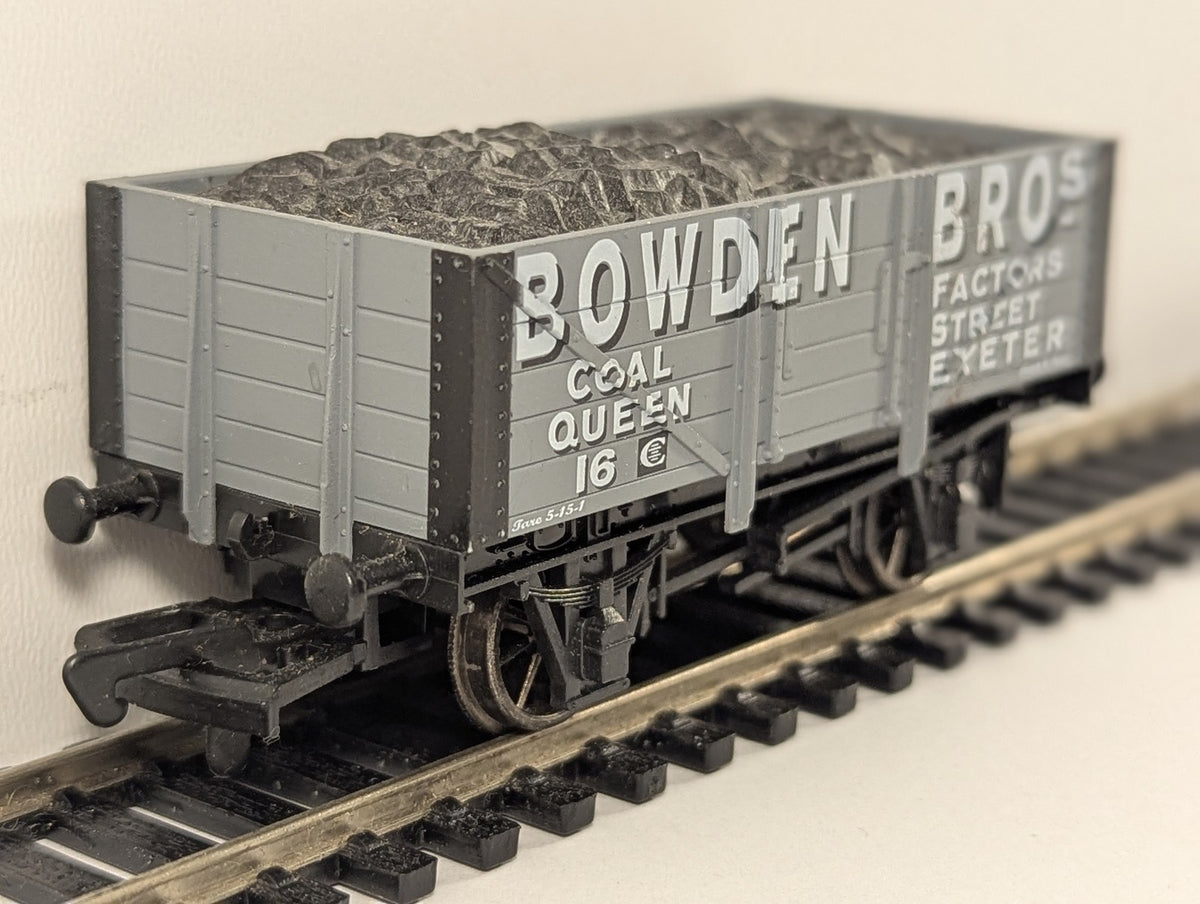 Dapol OO Gauge Bowden Bros Exeter 5 Plank Open Wagon Goods Wagon 16