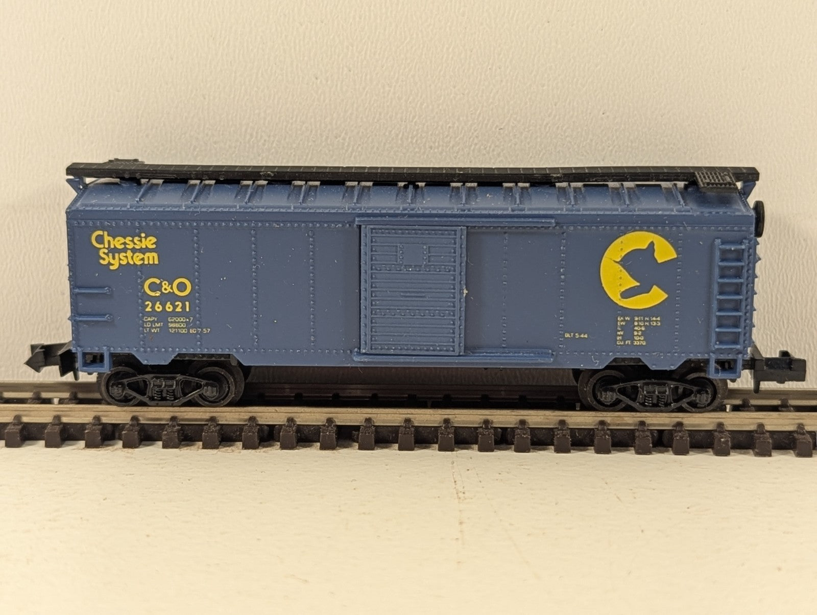 Life-Like 7789 N Gauge Chessie System Evans 40ft Boxcar - Boxed