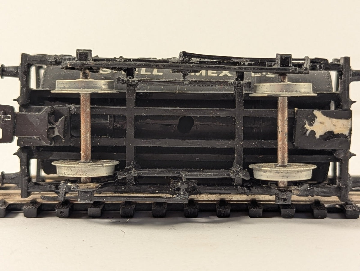 Kitbuilt OO Gauge Shell-Mex Mex Fuel Oil Tank Wagon 1240 Shell-Mex Black R.115